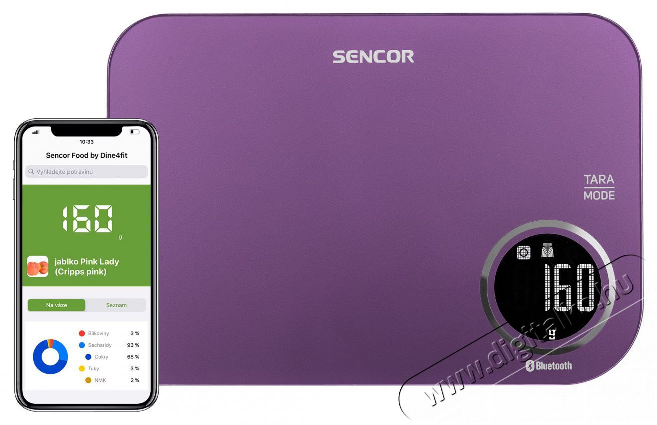 Sencor SKS 7073VT Smart konyhai m&eacute;rleg Konyhai term&eacute;kek - Konyhai m&eacute;rleg - 400703