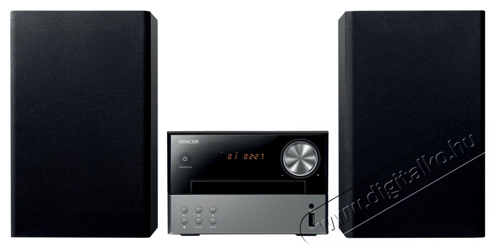 Sencor SMC 4120B MICROSYSTEM Bluetooth Audio-Video / Hifi / Multim&eacute;dia - Hifi - Sztere&oacute; - Mikro-, mini hifi rendszer - 400709