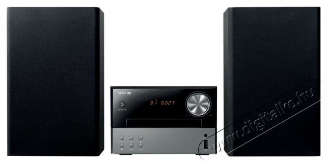 Sencor SMC 4120B MICROSYSTEM Bluetooth Audio-Video / Hifi / Multim&eacute;dia - Hifi - Sztere&oacute; - Mikro-, mini hifi rendszer - 400709