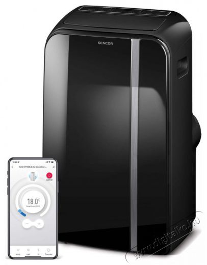Sencor SAC MT1241C Mobil kl&iacute;ma H&aacute;ztart&aacute;s / Otthon / K&uuml;lt&eacute;r - Ventil&aacute;tor / L&eacute;gkondicion&aacute;l&oacute; - Mobil kl&iacute;ma - 400619