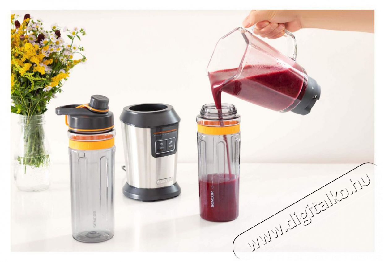 Sencor SBL 7550SS Smoothie Maker Konyhai term&eacute;kek - Konyhai kisg&eacute;p (elők&eacute;sz&iacute;t&eacute;s / feldolgoz&aacute;s) - Turmixg&eacute;p - 400631