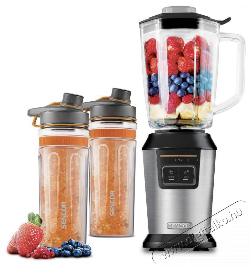 Sencor SBL 7550SS Smoothie Maker Konyhai term&eacute;kek - Konyhai kisg&eacute;p (elők&eacute;sz&iacute;t&eacute;s / feldolgoz&aacute;s) - Turmixg&eacute;p - 400631