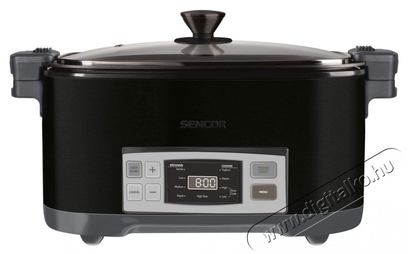 Sencor SPR 5508BK Lass&uacute; főző ed&eacute;ny Konyhai term&eacute;kek - Ed&eacute;ny - S&uuml;tőed&eacute;ny / j&eacute;nai t&aacute;l - 400731