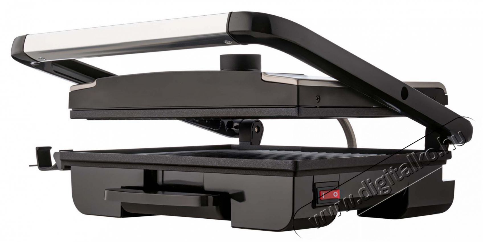 Sencor SBG 3710SS Kontakt grills&uuml;tő - Fekete-Ez&uuml;st Konyhai term&eacute;kek - Konyhai kisg&eacute;p (s&uuml;t&eacute;s / főz&eacute;s / hűt&eacute;s / &eacute;telk&eacute;sz&iacute;t&eacute;s) - Kontakt grill s&uuml;tő / s&uuml;tőlap - 400626