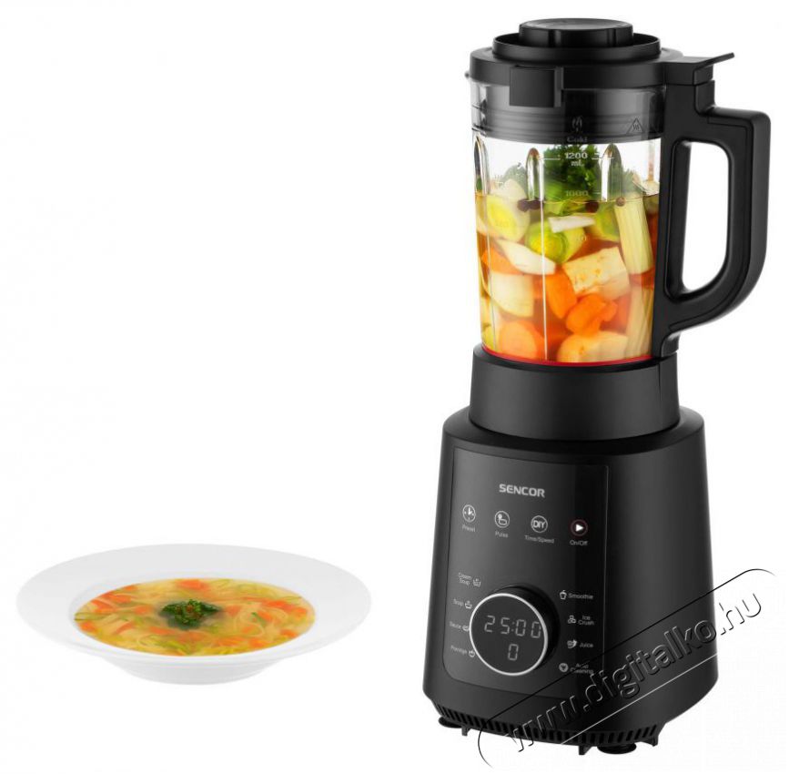 Sencor SBU 0510BK T&ouml;bbfunkci&oacute;s mixer - Fekete Konyhai term&eacute;kek - Konyhai kisg&eacute;p (elők&eacute;sz&iacute;t&eacute;s / feldolgoz&aacute;s) - Turmixg&eacute;p - 400633