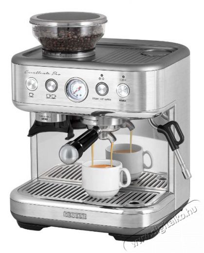 Sencor SES 6010SS Pressz&oacute;k&aacute;v&eacute;főző Konyhai term&eacute;kek - K&aacute;v&eacute;főző / k&aacute;v&eacute;&ouml;rlő / kieg&eacute;sz&iacute;tő - Pressz&oacute; k&aacute;v&eacute;főző - 400655