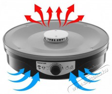 Sencor SFD 3109BK &Eacute;lelmiszer aszal&oacute; Konyhai term&eacute;kek - Konyhai kisg&eacute;p (s&uuml;t&eacute;s / főz&eacute;s / hűt&eacute;s / &eacute;telk&eacute;sz&iacute;t&eacute;s) - Gy&uuml;m&ouml;lcsaszal&oacute; - 400660