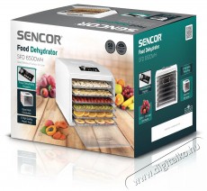 Sencor SFD 6500WH &Eacute;lelmiszer aszal&oacute; Konyhai term&eacute;kek - Konyhai kisg&eacute;p (s&uuml;t&eacute;s / főz&eacute;s / hűt&eacute;s / &eacute;telk&eacute;sz&iacute;t&eacute;s) - Gy&uuml;m&ouml;lcsaszal&oacute; - 400661