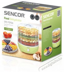 Sencor SFD 757GG &Eacute;lelmiszer aszal&oacute; Konyhai term&eacute;kek - Konyhai kisg&eacute;p (s&uuml;t&eacute;s / főz&eacute;s / hűt&eacute;s / &eacute;telk&eacute;sz&iacute;t&eacute;s) - Gy&uuml;m&ouml;lcsaszal&oacute; - 400662