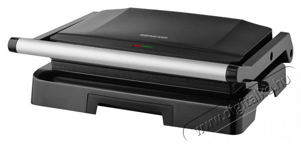 Sencor SBG 2070SS Kontakt, Pannini Grill - Fekete Konyhai term&eacute;kek - Konyhai kisg&eacute;p (s&uuml;t&eacute;s / főz&eacute;s / hűt&eacute;s / &eacute;telk&eacute;sz&iacute;t&eacute;s) - Kontakt grill s&uuml;tő / s&uuml;tőlap - 400625