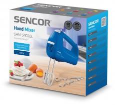 Sencor SHM 5402BL K&eacute;zi mixer - k&eacute;k Konyhai term&eacute;kek - Konyhai kisg&eacute;p (elők&eacute;sz&iacute;t&eacute;s / feldolgoz&aacute;s) - K&eacute;zi mixer - 463163