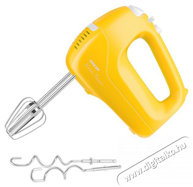 Sencor SHM 5406YL k&eacute;zi mixer - s&aacute;rga Konyhai term&eacute;kek - Konyhai kisg&eacute;p (elők&eacute;sz&iacute;t&eacute;s / feldolgoz&aacute;s) - K&eacute;zi mixer - 463165