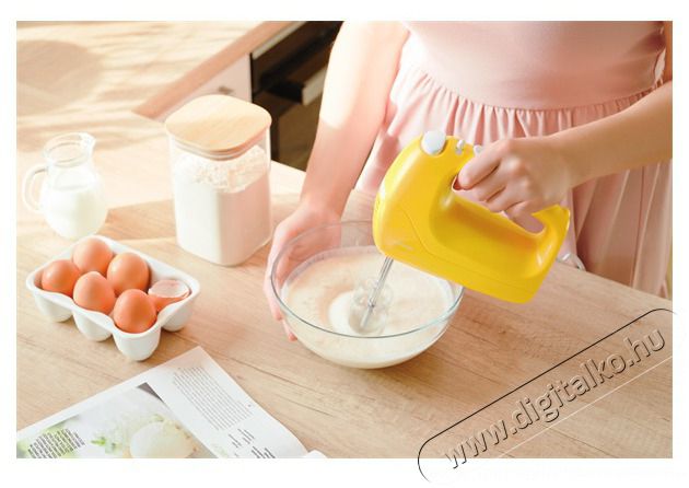 Sencor SHM 5406YL k&eacute;zi mixer - s&aacute;rga Konyhai term&eacute;kek - Konyhai kisg&eacute;p (elők&eacute;sz&iacute;t&eacute;s / feldolgoz&aacute;s) - K&eacute;zi mixer - 463165