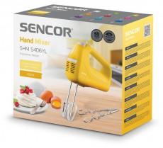 Sencor SHM 5406YL k&eacute;zi mixer - s&aacute;rga Konyhai term&eacute;kek - Konyhai kisg&eacute;p (elők&eacute;sz&iacute;t&eacute;s / feldolgoz&aacute;s) - K&eacute;zi mixer - 463165