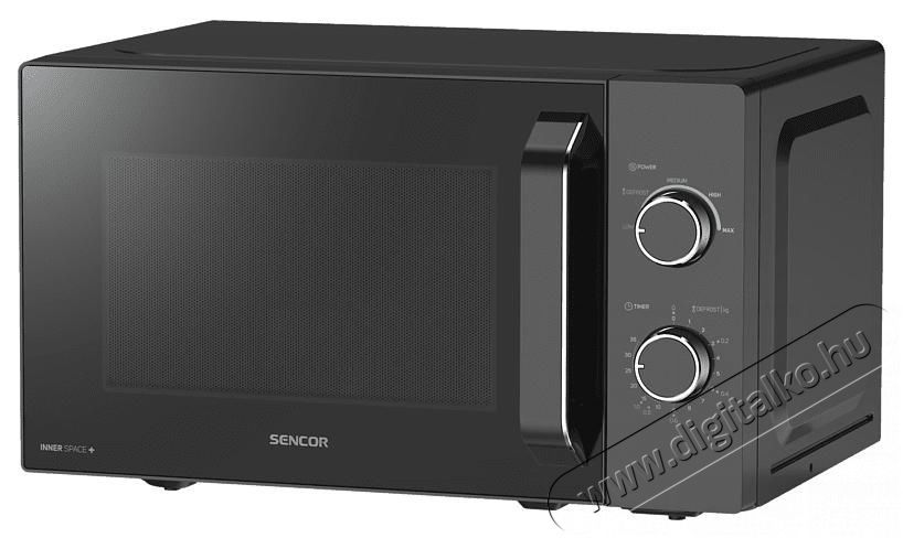 Sencor SMW 1919BK fekete mikrohull&aacute;m&uacute; s&uuml;tő Konyhai term&eacute;kek - Mikrohull&aacute;m&uacute; s&uuml;tő - Mikrohull&aacute;m&uacute; s&uuml;tő (szabadon&aacute;ll&oacute;) - 460937