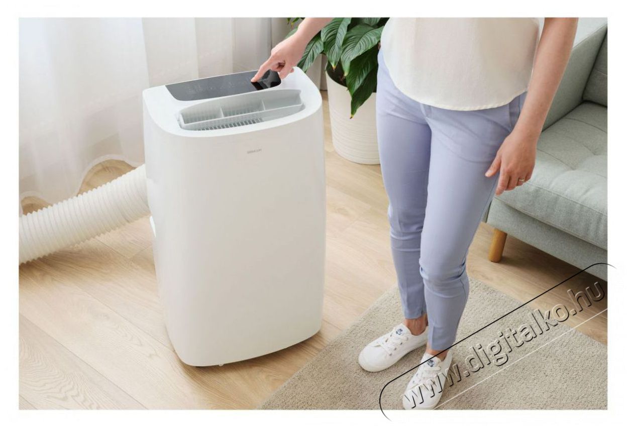 Sencor SAC MT1603C Mobilkl&iacute;ma (16000BTU) H&aacute;ztart&aacute;s / Otthon / K&uuml;lt&eacute;r - Ventil&aacute;tor / L&eacute;gkondicion&aacute;l&oacute; - Mobil kl&iacute;ma - 451701