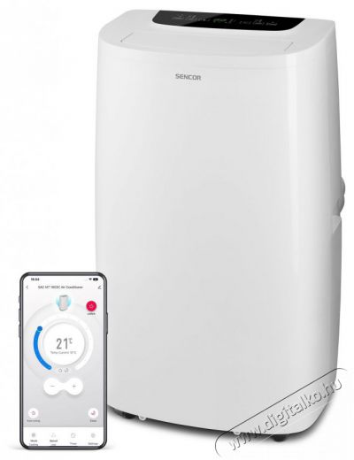 Sencor SAC MT1603C Mobilkl&iacute;ma (16000BTU) H&aacute;ztart&aacute;s / Otthon / K&uuml;lt&eacute;r - Ventil&aacute;tor / L&eacute;gkondicion&aacute;l&oacute; - Mobil kl&iacute;ma - 451701