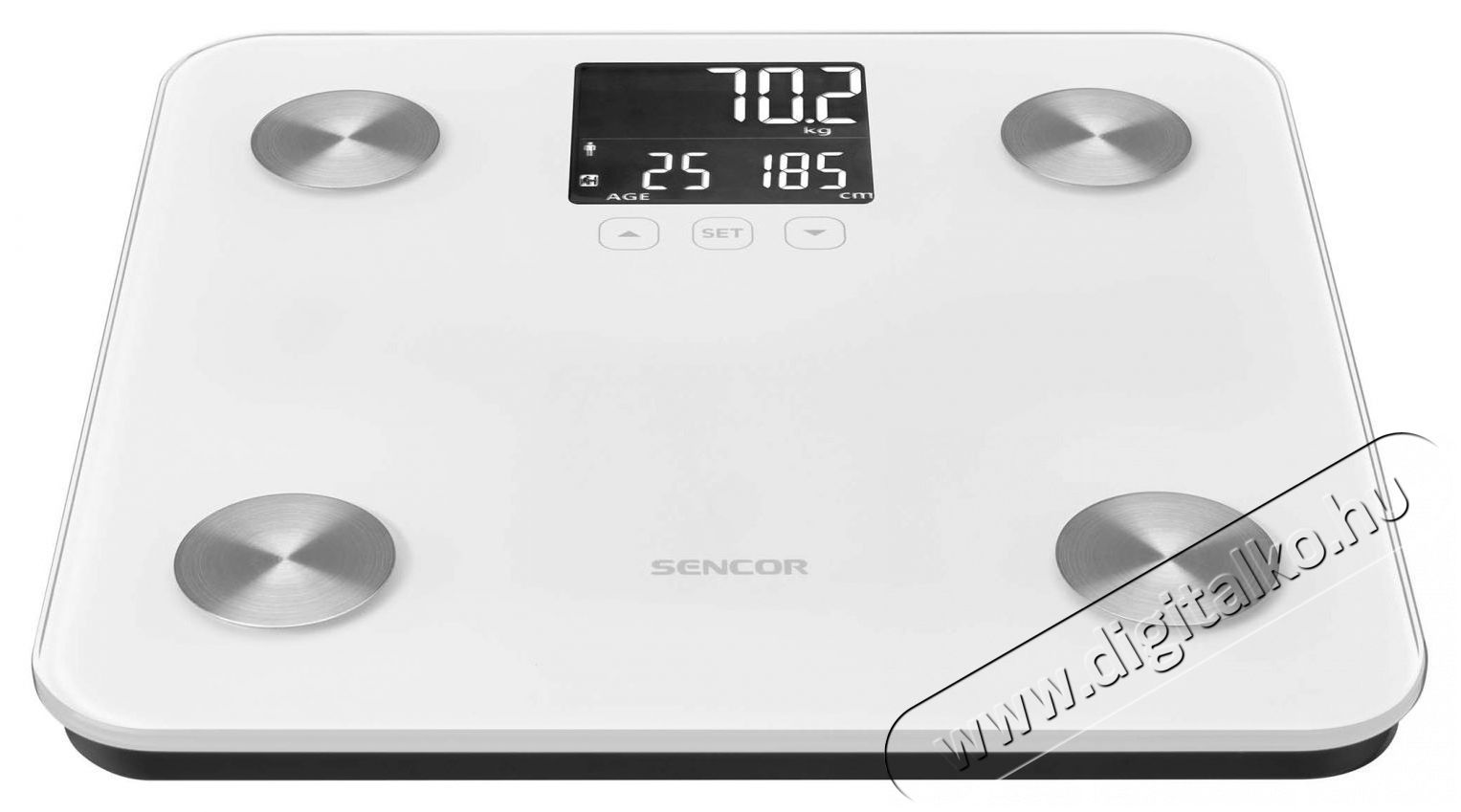 Sencor SBS 6025WH Szem&eacute;lym&eacute;rleg Sz&eacute;ps&eacute;g&aacute;pol&aacute;s / Eg&eacute;szs&eacute;g - M&eacute;rleg - Szem&eacute;ly m&eacute;rleg - 451704