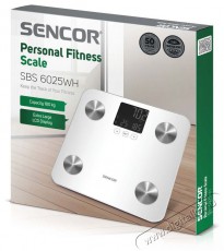 Sencor SBS 6025WH Szem&eacute;lym&eacute;rleg Sz&eacute;ps&eacute;g&aacute;pol&aacute;s / Eg&eacute;szs&eacute;g - M&eacute;rleg - Szem&eacute;ly m&eacute;rleg - 451704