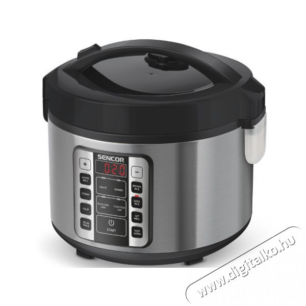 Sencor SRM 3151BK Rizsfőző Konyhai term&eacute;kek - Konyhai kisg&eacute;p (s&uuml;t&eacute;s / főz&eacute;s / hűt&eacute;s / &eacute;telk&eacute;sz&iacute;t&eacute;s) - Rizsfőző - 475648