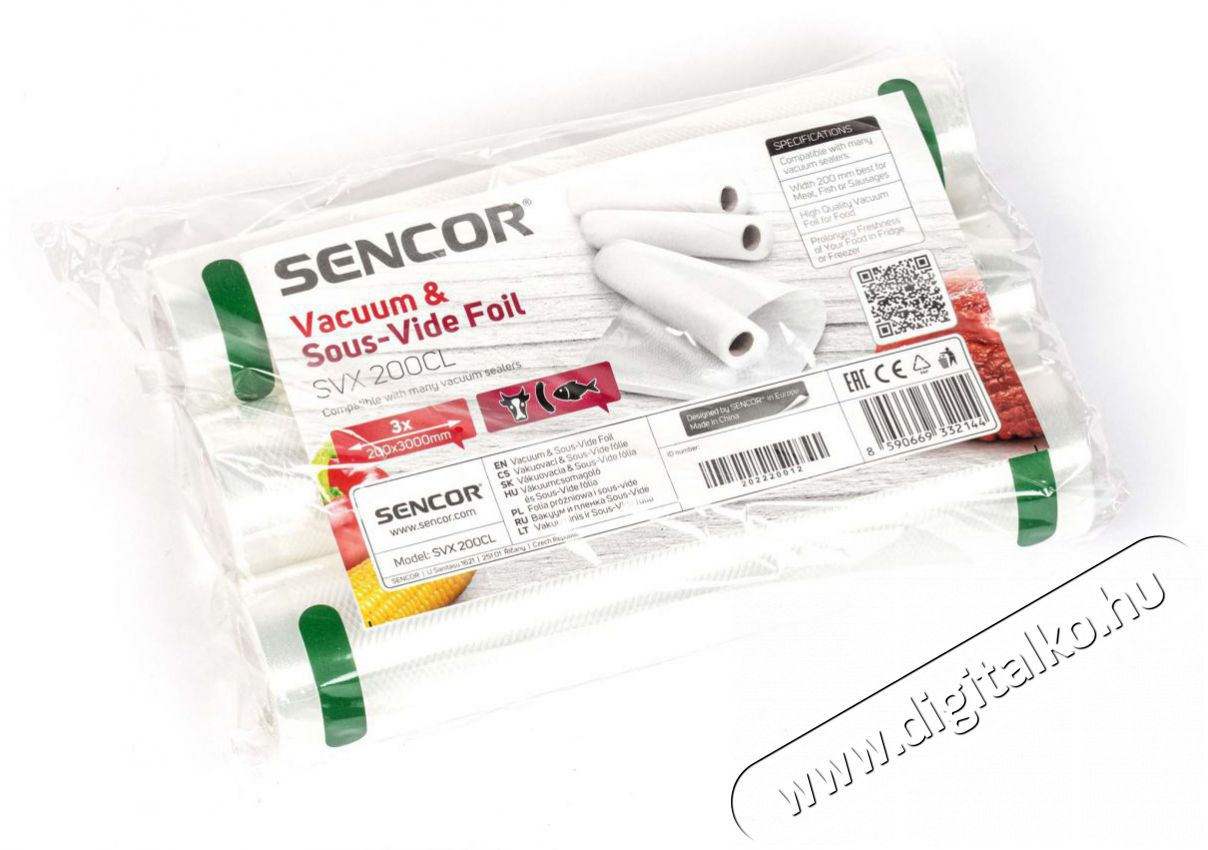 Sencor SVX 200CL V&aacute;kuum f&oacute;lia (SVS) &Uacute;jdons&aacute;gok - &Uacute;j term&eacute;kek - 475167