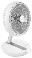 Sencor SFE 0773WH Akkus ventil&aacute;tor H&aacute;ztart&aacute;s / Otthon / K&uuml;lt&eacute;r - Ventil&aacute;tor / L&eacute;gkondicion&aacute;l&oacute; - Asztali ventil&aacute;tor - 492259