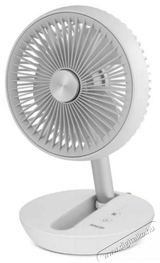 Sencor SFE 0773WH Akkus ventil&aacute;tor H&aacute;ztart&aacute;s / Otthon / K&uuml;lt&eacute;r - Ventil&aacute;tor / L&eacute;gkondicion&aacute;l&oacute; - Asztali ventil&aacute;tor - 492259