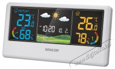 Sencor SWS 4100 W IDŐJ&Aacute;R&Aacute;S &Aacute;LLOM&Aacute;S H&aacute;ztart&aacute;s / Otthon / K&uuml;lt&eacute;r - Lak&aacute;sfelszerel&eacute;s - Időj&aacute;r&aacute;s &aacute;llom&aacute;s - 493396