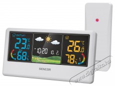 Sencor SWS 4100 W IDŐJ&Aacute;R&Aacute;S &Aacute;LLOM&Aacute;S H&aacute;ztart&aacute;s / Otthon / K&uuml;lt&eacute;r - Lak&aacute;sfelszerel&eacute;s - Időj&aacute;r&aacute;s &aacute;llom&aacute;s - 493396