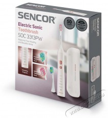 Sencor SOC 3313PW  Elektromos sz&oacute;nikus fogkefe Sz&eacute;ps&eacute;g&aacute;pol&aacute;s / Eg&eacute;szs&eacute;g - Sz&aacute;j / fog &aacute;pol&aacute;s - Elektromos fogkefe - 400719