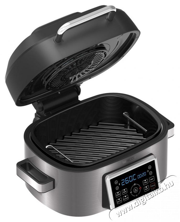 Sencor Forr&oacute;levegős fritőz &eacute;s grill Konyhai term&eacute;kek - Konyhai kisg&eacute;p (s&uuml;t&eacute;s / főz&eacute;s / hűt&eacute;s / &eacute;telk&eacute;sz&iacute;t&eacute;s) - L&eacute;gkever&eacute;ses főzőg&eacute;p / elektromos kukta / multifunkci&oacute;s s&uuml;tő - 493596