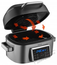 Sencor Forr&oacute;levegős fritőz &eacute;s grill Konyhai term&eacute;kek - Konyhai kisg&eacute;p (s&uuml;t&eacute;s / főz&eacute;s / hűt&eacute;s / &eacute;telk&eacute;sz&iacute;t&eacute;s) - L&eacute;gkever&eacute;ses főzőg&eacute;p / elektromos kukta / multifunkci&oacute;s s&uuml;tő - 493596