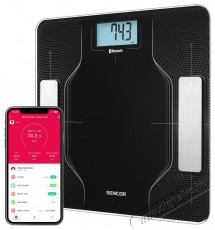 Sencor SBS 8002BK Smart Fitness M&eacute;rleg Sz&eacute;ps&eacute;g&aacute;pol&aacute;s / Eg&eacute;szs&eacute;g - M&eacute;rleg - Szem&eacute;ly m&eacute;rleg - 494467