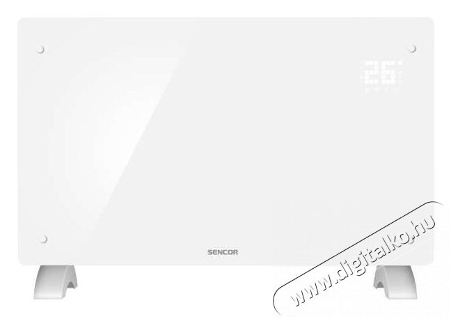 Sencor SCF 4240WH &Uuml;veg konvektor H&aacute;ztart&aacute;s / Otthon / K&uuml;lt&eacute;r - Fűt&eacute;s - Konvektor - 494099