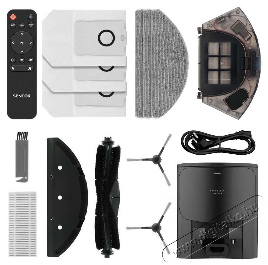 Sencor SRV 9185BK Robotporsz&iacute;v&oacute; 3000W H&aacute;ztart&aacute;s / Otthon / K&uuml;lt&eacute;r - Porsz&iacute;v&oacute; / takar&iacute;t&oacute;g&eacute;p - Robotporsz&iacute;v&oacute; - 493615