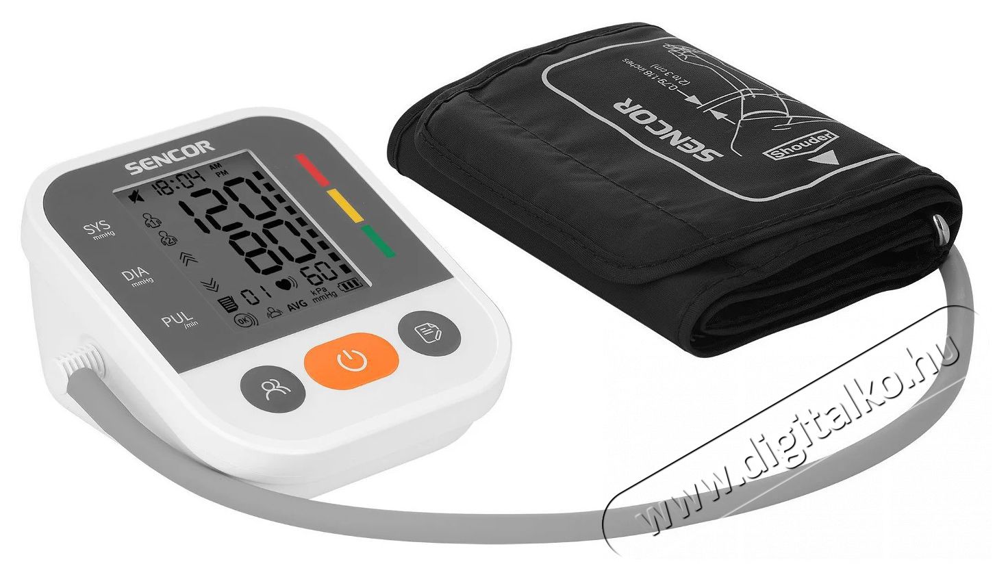Sencor SBP 1100WH V&eacute;rnyom&aacute;sm&eacute;rő Sz&eacute;ps&eacute;g&aacute;pol&aacute;s / Eg&eacute;szs&eacute;g - V&eacute;rnyom&aacute;sm&eacute;rő - Felkaros v&eacute;rnyom&aacute;sm&eacute;rő - 493597