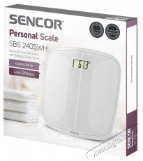 Sencor SBS 2405WH Szem&eacute;lym&eacute;rleg Sz&eacute;ps&eacute;g&aacute;pol&aacute;s / Eg&eacute;szs&eacute;g - M&eacute;rleg - Szem&eacute;ly m&eacute;rleg - 492254