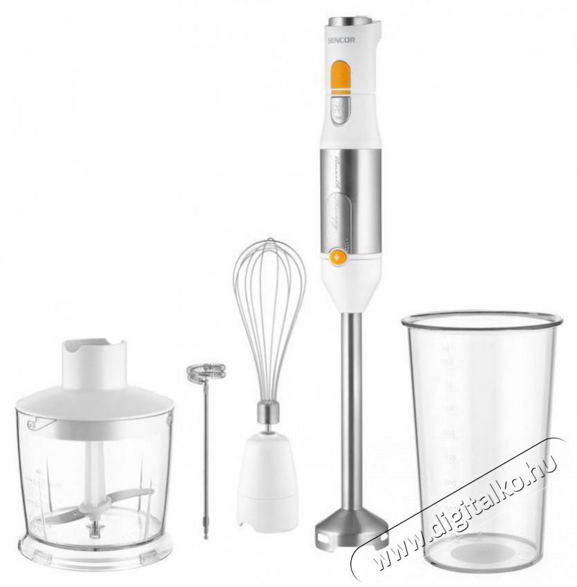 Sencor SHB 6301WH Botmixer Konyhai term&eacute;kek - Konyhai kisg&eacute;p (elők&eacute;sz&iacute;t&eacute;s / feldolgoz&aacute;s) - Botmixer - 493607