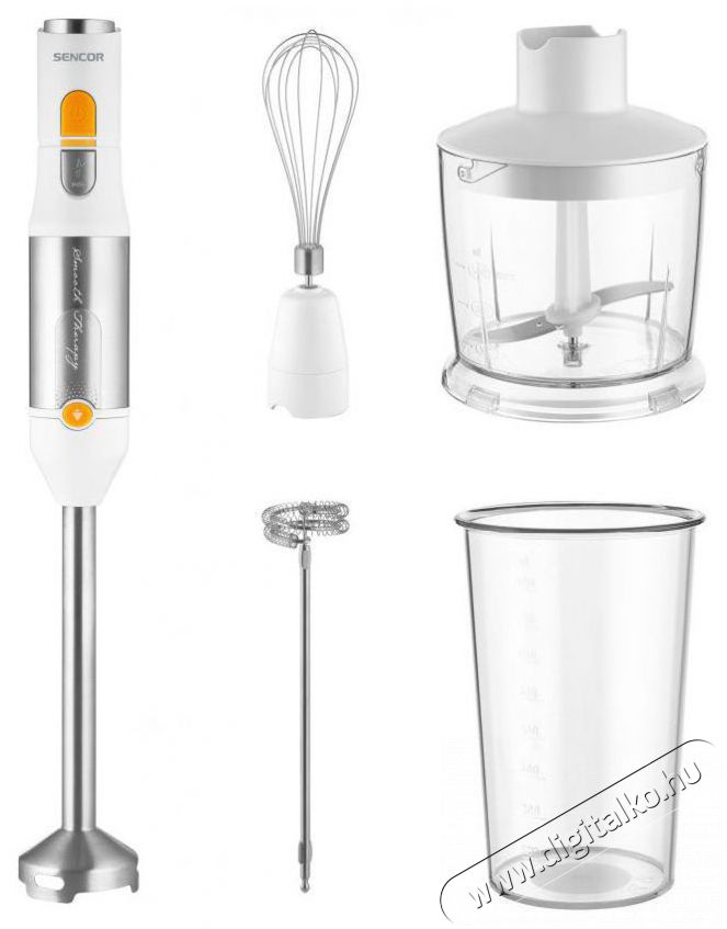 Sencor SHB 6301WH Botmixer Konyhai term&eacute;kek - Konyhai kisg&eacute;p (elők&eacute;sz&iacute;t&eacute;s / feldolgoz&aacute;s) - Botmixer - 493607