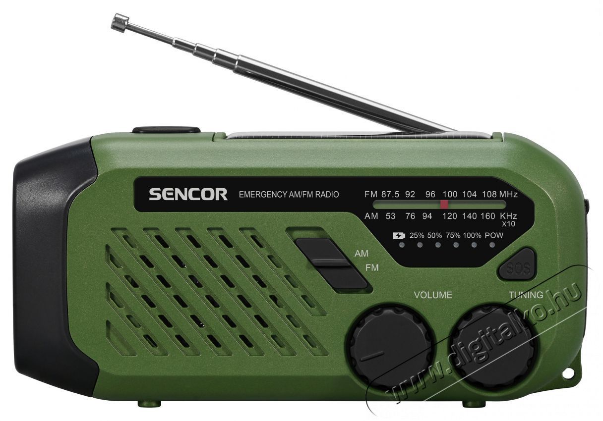 Sencor SRD 1000SCL GR Kemping r&aacute;di&oacute; Audio-Video / Hifi / Multim&eacute;dia - R&aacute;di&oacute; / &oacute;r&aacute;s r&aacute;di&oacute; - Hordozhat&oacute;, zseb-, t&aacute;ska r&aacute;di&oacute; - 493613
