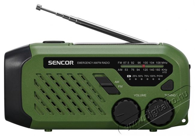 Sencor SRD 1000SCL GR Kemping r&aacute;di&oacute; Audio-Video / Hifi / Multim&eacute;dia - R&aacute;di&oacute; / &oacute;r&aacute;s r&aacute;di&oacute; - Hordozhat&oacute;, zseb-, t&aacute;ska r&aacute;di&oacute; - 493613