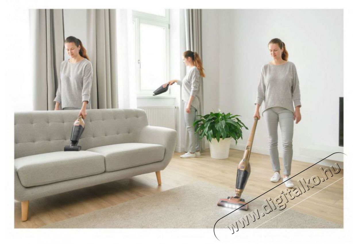 Sencor SVC 0606GD &Aacute;ll&oacute; porsz&iacute;v&oacute; 3in1 H&aacute;ztart&aacute;s / Otthon / K&uuml;lt&eacute;r - Porsz&iacute;v&oacute; / takar&iacute;t&oacute;g&eacute;p - K&eacute;zi / &aacute;ll&oacute; porsz&iacute;v&oacute; - 492280