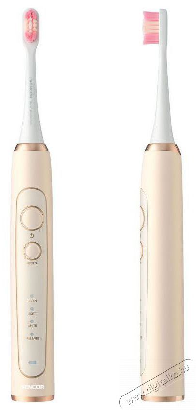 Sencor SOC 4201GD Elektromos fogkefe Sz&eacute;ps&eacute;g&aacute;pol&aacute;s / Eg&eacute;szs&eacute;g - Sz&aacute;j / fog &aacute;pol&aacute;s - Elektromos fogkefe - 492267