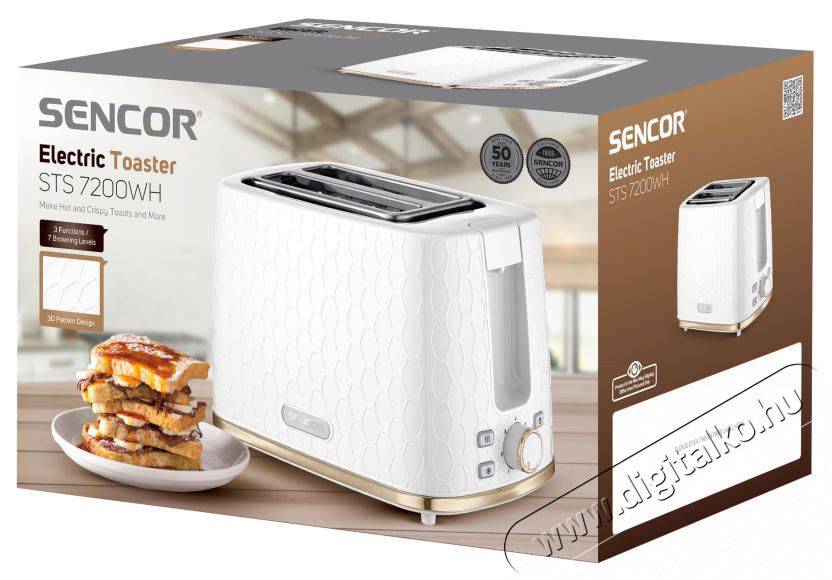 Sencor STS 7200WH Keny&eacute;rpir&iacute;t&oacute; Konyhai term&eacute;kek - Konyhai kisg&eacute;p (s&uuml;t&eacute;s / főz&eacute;s / hűt&eacute;s / &eacute;telk&eacute;sz&iacute;t&eacute;s) - Keny&eacute;rpir&iacute;t&oacute; - 493700