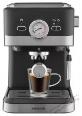 Sencor SES 1721BK Eszpressz&oacute; k&aacute;v&eacute;főző Konyhai term&eacute;kek - K&aacute;v&eacute;főző / k&aacute;v&eacute;&ouml;rlő / kieg&eacute;sz&iacute;tő - Pressz&oacute; k&aacute;v&eacute;főző - 493602