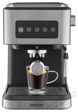 Sencor SES 4020SS Karos eszpressz&oacute; k&aacute;v&eacute;főző Konyhai term&eacute;kek - K&aacute;v&eacute;főző / k&aacute;v&eacute;&ouml;rlő / kieg&eacute;sz&iacute;tő - Pressz&oacute; k&aacute;v&eacute;főző - 493603