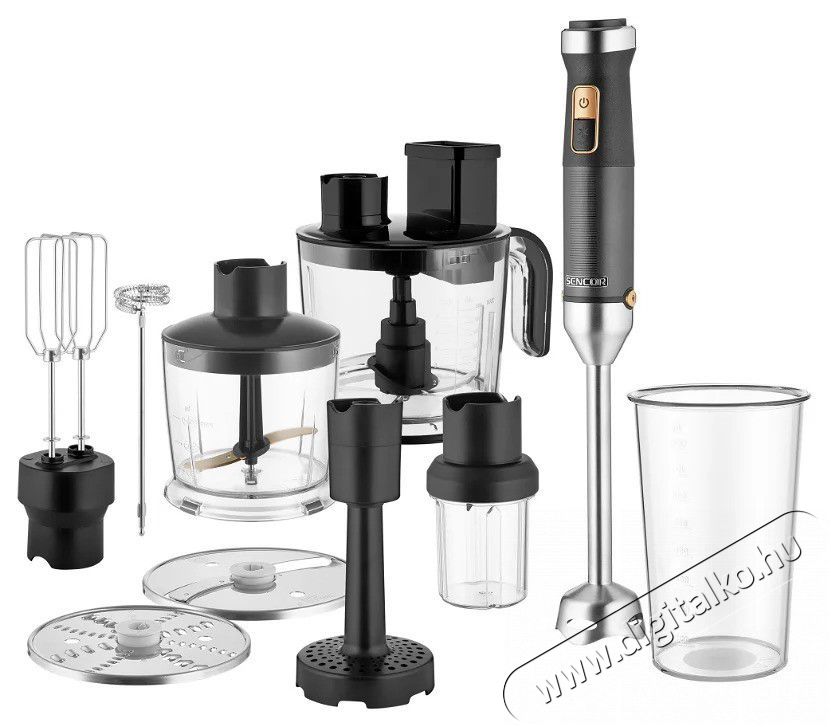 Sencor SHB 6552BK Botmixer Konyhai term&eacute;kek - Konyhai kisg&eacute;p (elők&eacute;sz&iacute;t&eacute;s / feldolgoz&aacute;s) - Botmixer - 493612