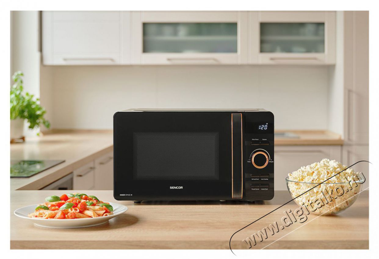 Sencor SMW 5320BK Mikrohull&aacute;m&uacute; s&uuml;tő Konyhai term&eacute;kek - Mikrohull&aacute;m&uacute; s&uuml;tő - Mikrohull&aacute;m&uacute; s&uuml;tő (szabadon&aacute;ll&oacute;) - 496735