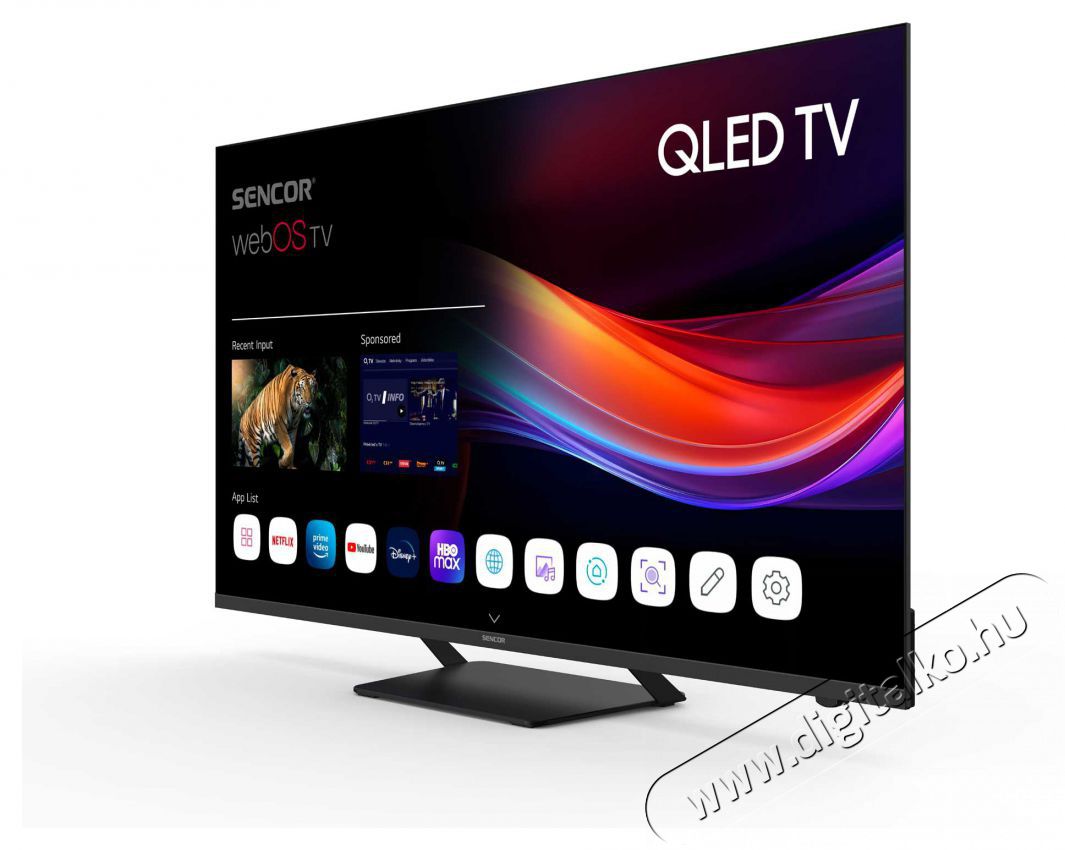 Sencor SLE 50Q870TCSB Q-SERIES TV Telev&iacute;zi&oacute;k - LED telev&iacute;zi&oacute; - UHD 4K felbont&aacute;s&uacute; - 499312