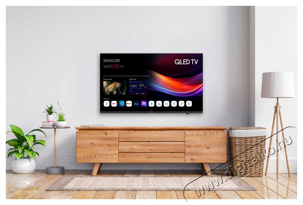 Sencor SLE 50Q870TCSB Q-SERIES TV Telev&iacute;zi&oacute;k - LED telev&iacute;zi&oacute; - UHD 4K felbont&aacute;s&uacute; - 499312